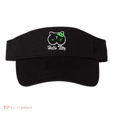 Hello Titty Irish Clover Visor