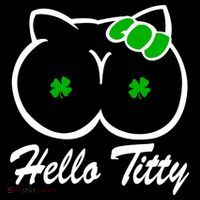 Hello Titty Irish Clover Tote Bag thumb 4