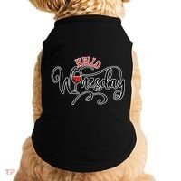 Hello Wednesday Wine Doggie Tank thumb 0