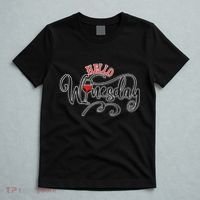 Hello Wednesday Wine T-Shirt thumb 5