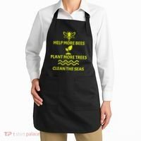 Help Bees Plant Trees Clean The Seas Apron thumb 2