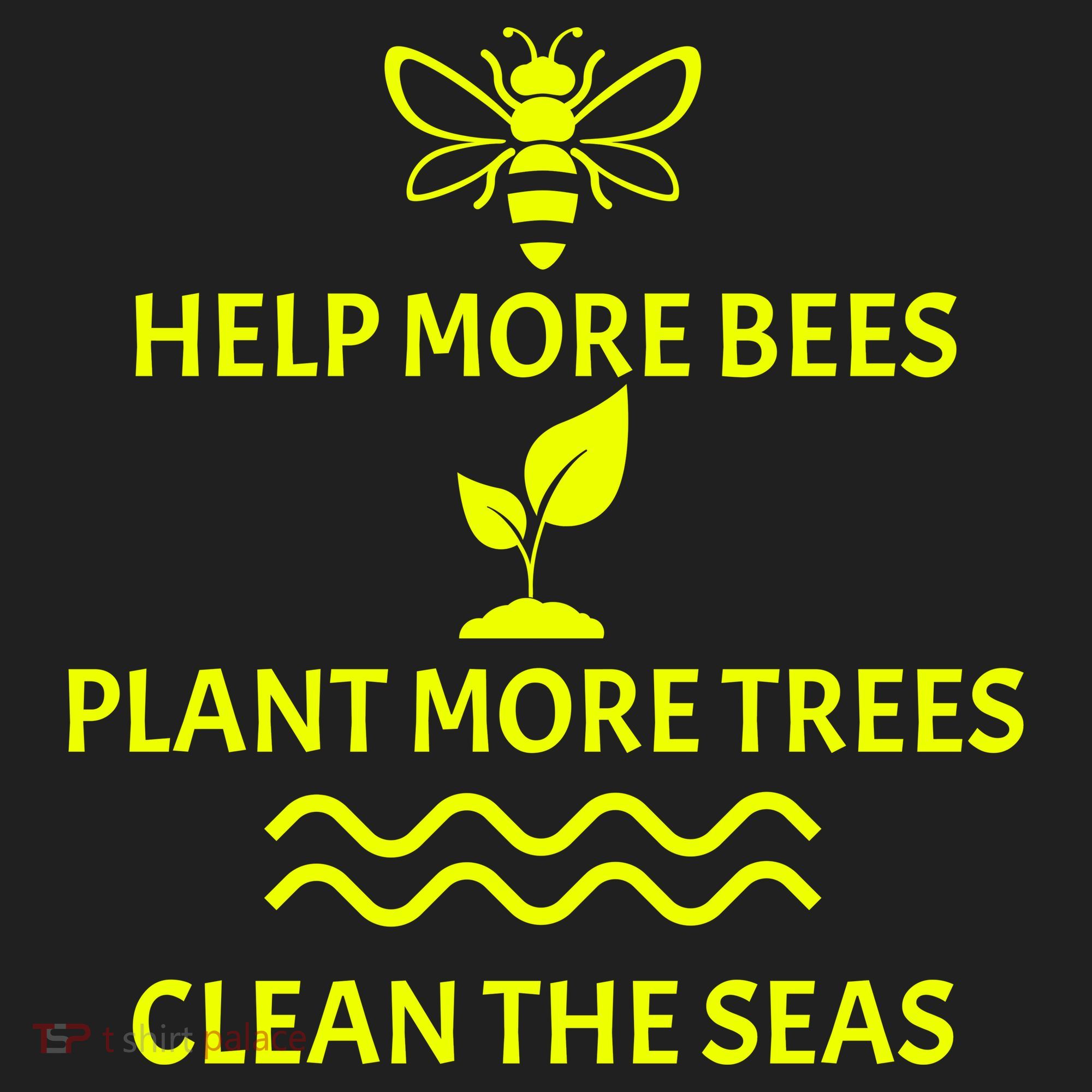 Help Bees Plant Trees Clean The Seas Beanie