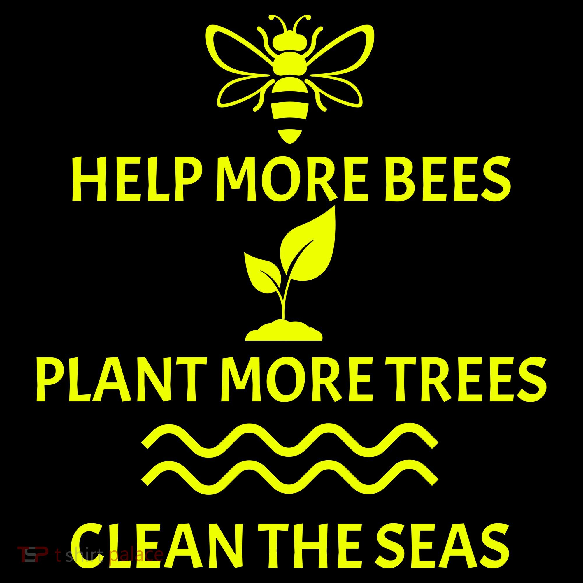 Help Bees Plant Trees Clean The Seas Visor