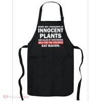 Help End The Violence Eat Bacon  Apron thumb 0