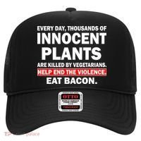 Help End The Violence Eat Bacon  Hat thumb 0