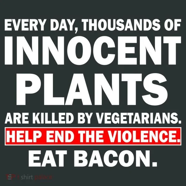 Help End The Violence Eat Bacon  Mousepad
