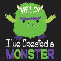 Help I've Created A Monster Women's Sweatshirt thumb 2