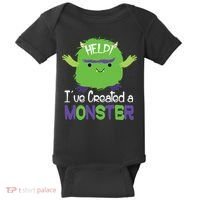 Help I've Created A Monster Baby Bodysuit thumb 0