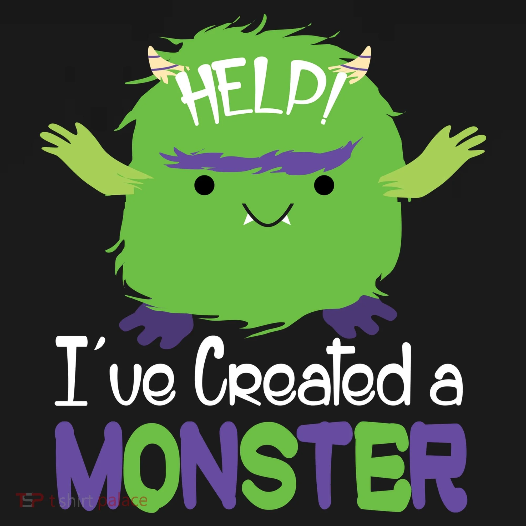 Help I've Created A Monster Baby Bodysuit