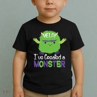 Help I've Created A Monster Toddler T-Shirt thumb 2