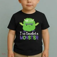 Help I've Created A Monster Toddler T-Shirt thumb 2
