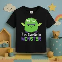 Help I've Created A Monster Toddler T-Shirt thumb 3