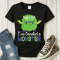 Help I've Created A Monster Women's T-Shirt thumb 3