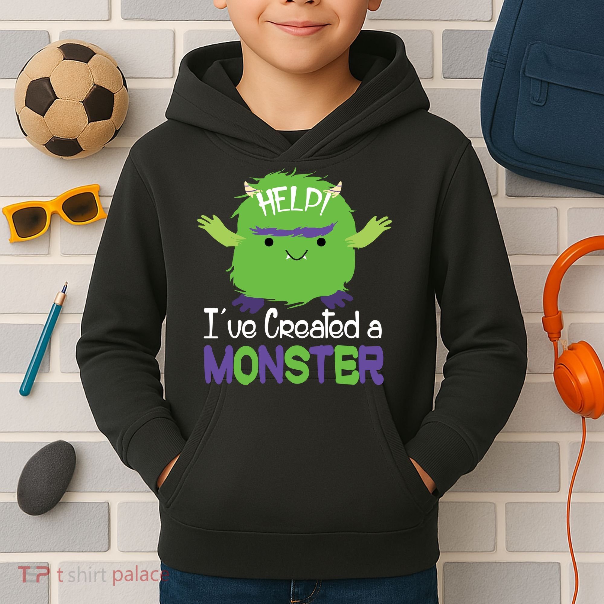 Help I've Created A Monster Kids Hoodie