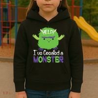 Help I've Created A Monster Kids Hoodie thumb 3