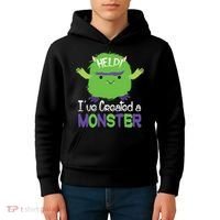 Help I've Created A Monster Kids Hoodie thumb 4