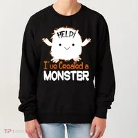 Help I've Created a Monster Funny Halloween Women's Sweatshirt thumb 0
