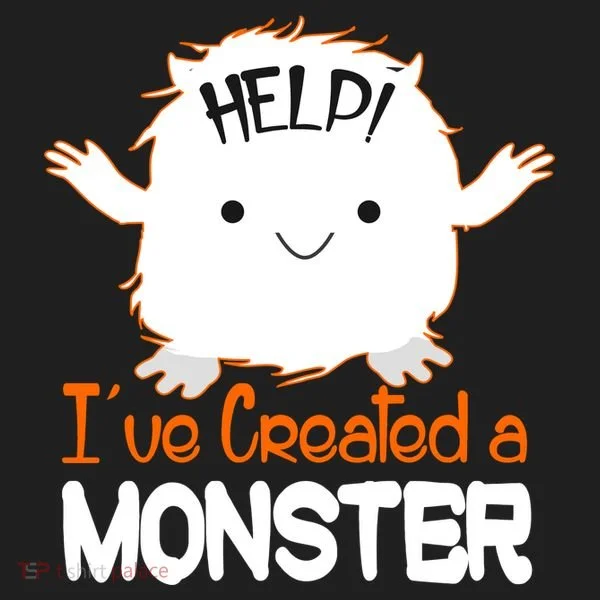 Help I've Created a Monster Funny Halloween Women's Sweatshirt