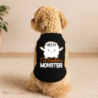 Help I've Created a Monster Funny Halloween Doggie Tank thumb 2