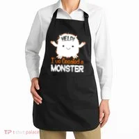 Help I've Created a Monster Funny Halloween Apron thumb 2