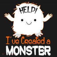Help I've Created a Monster Funny Halloween Sweatshirt thumb 3