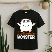 Help I've Created a Monster Funny Halloween T-Shirt thumb 2