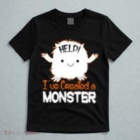 Help I've Created a Monster Funny Halloween T-Shirt thumb 5