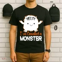 Help I've Created a Monster Funny Halloween T-Shirt thumb 6