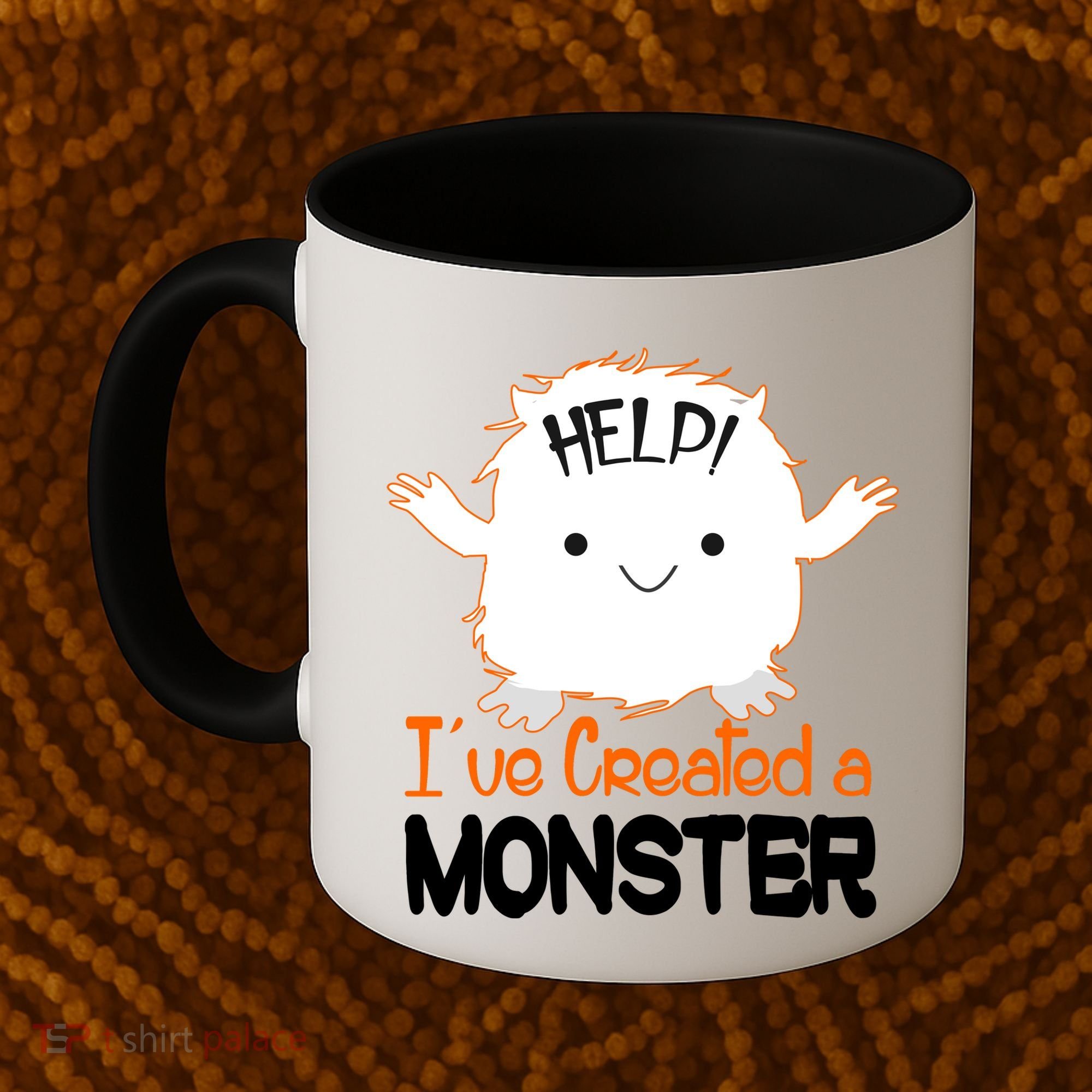Help I've Created a Monster Funny Halloween Coffee Mug
