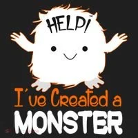 Help I've Created a Monster Funny Halloween Beanie thumb 2