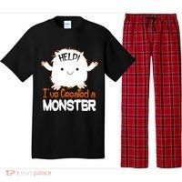 Help I've Created a Monster Funny Halloween Pajama Set thumb 0
