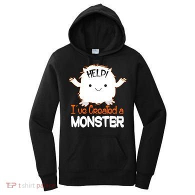 Help I've Created a Monster Funny Halloween Women's Hoodie