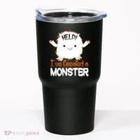 Help I've Created a Monster Funny Halloween Tumbler thumb 0