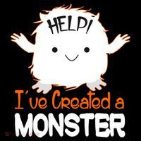 Help I've Created a Monster Funny Halloween Mousepad thumb 1