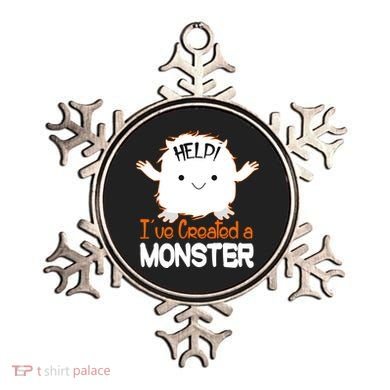 Help I've Created a Monster Funny Halloween Ornament
