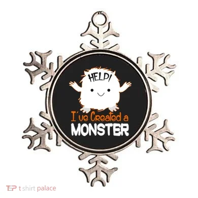 Help I've Created a Monster Funny Halloween Ornament