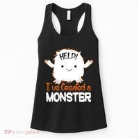 Help I've Created a Monster Funny Halloween Women's Tank Top thumb 0