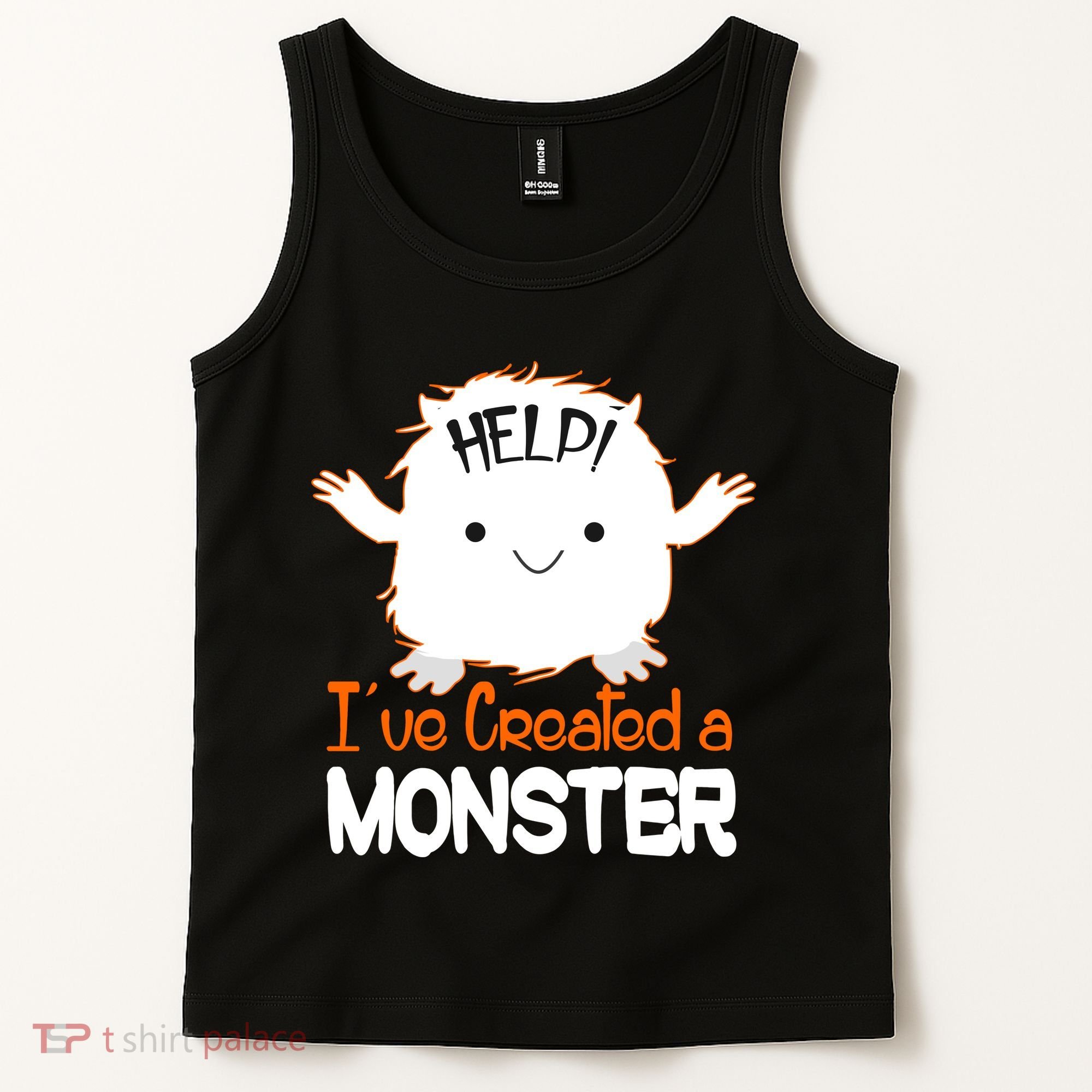 Help I've Created a Monster Funny Halloween Tank Top