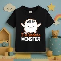 Help I've Created a Monster Funny Halloween Toddler T-Shirt thumb 3