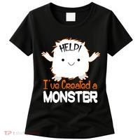 Help I've Created a Monster Funny Halloween Women's T-Shirt thumb 0
