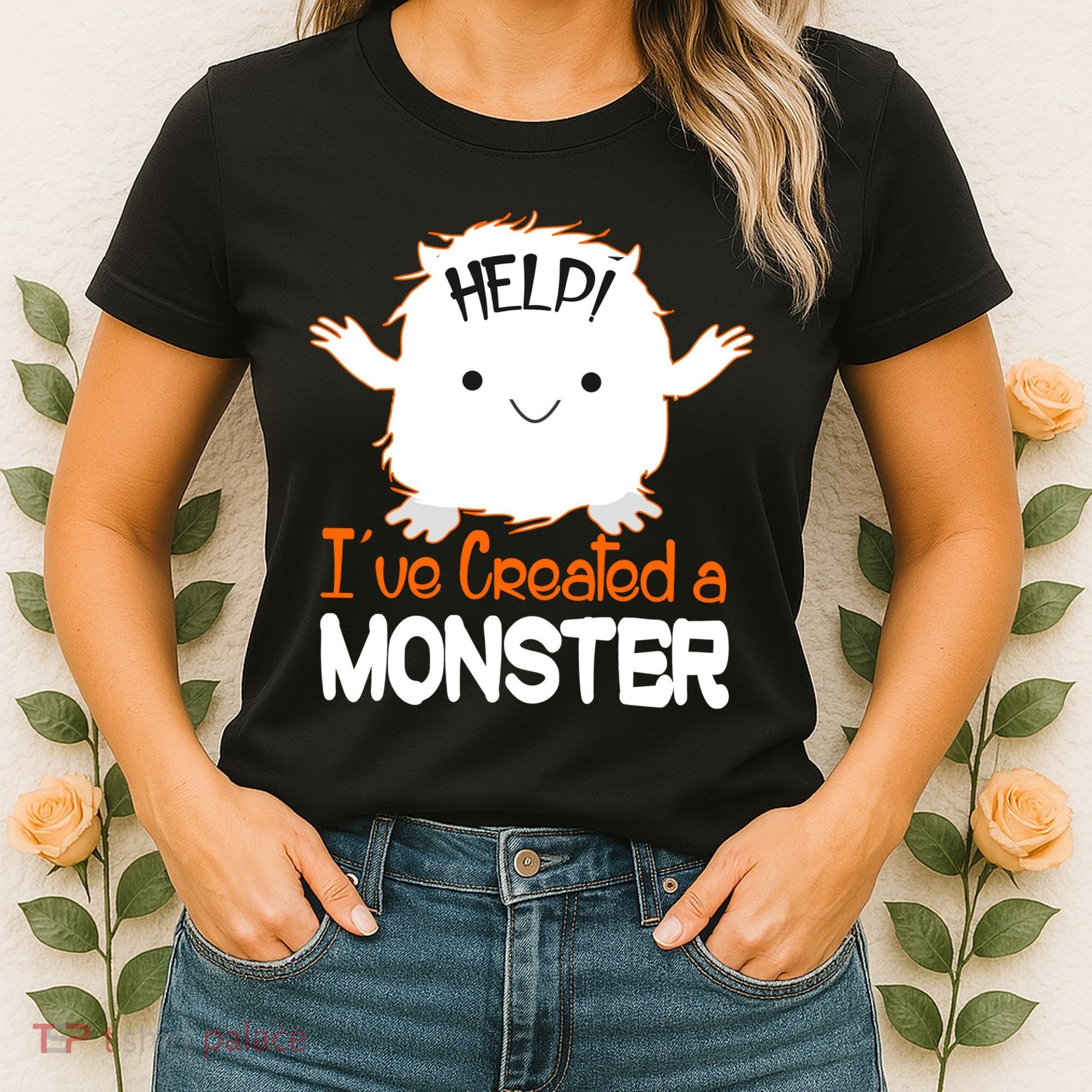 Help I've Created a Monster Funny Halloween Women's T-Shirt