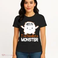 Help I've Created a Monster Funny Halloween Women's T-Shirt thumb 4
