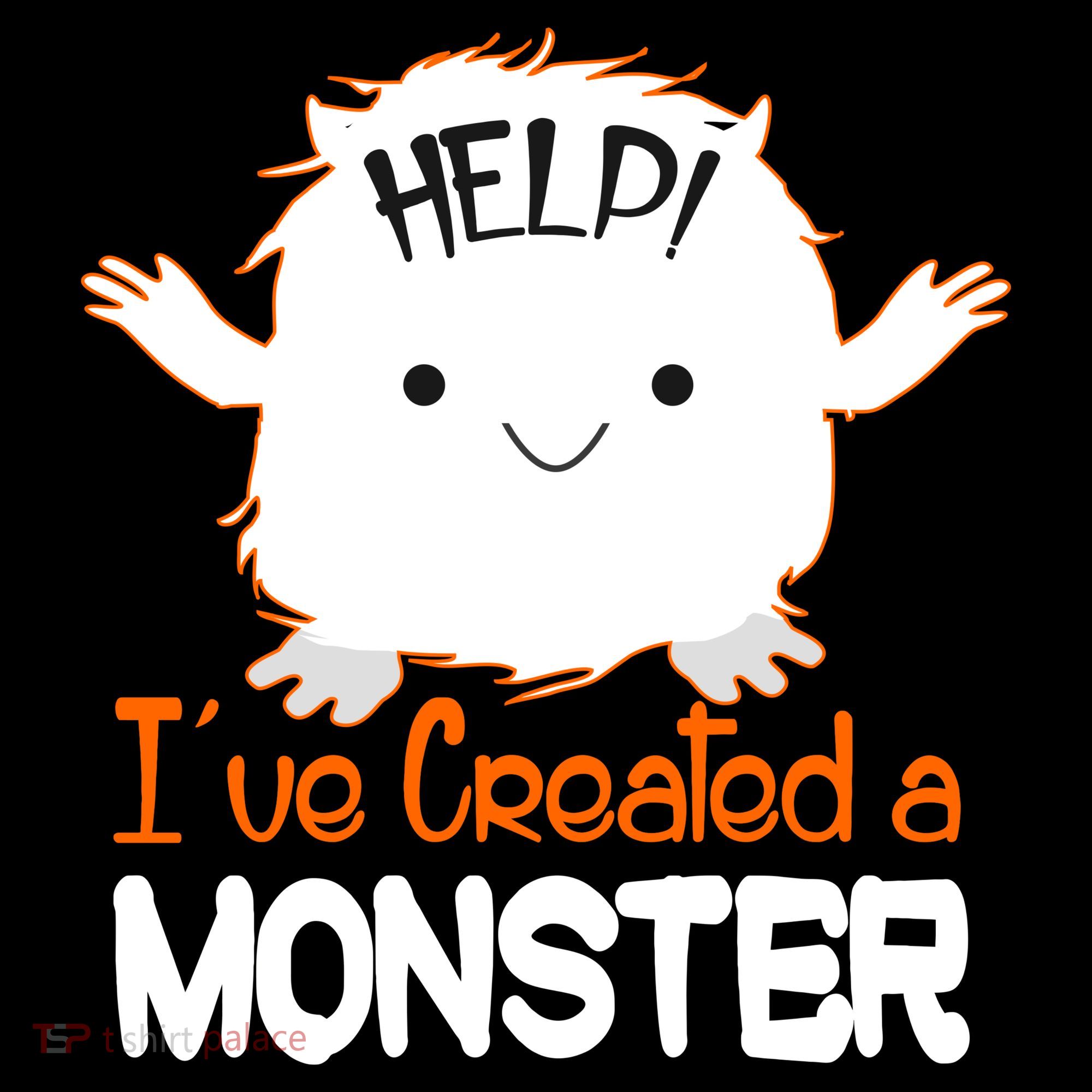 Help I've Created a Monster Funny Halloween Kids Sweatshirt