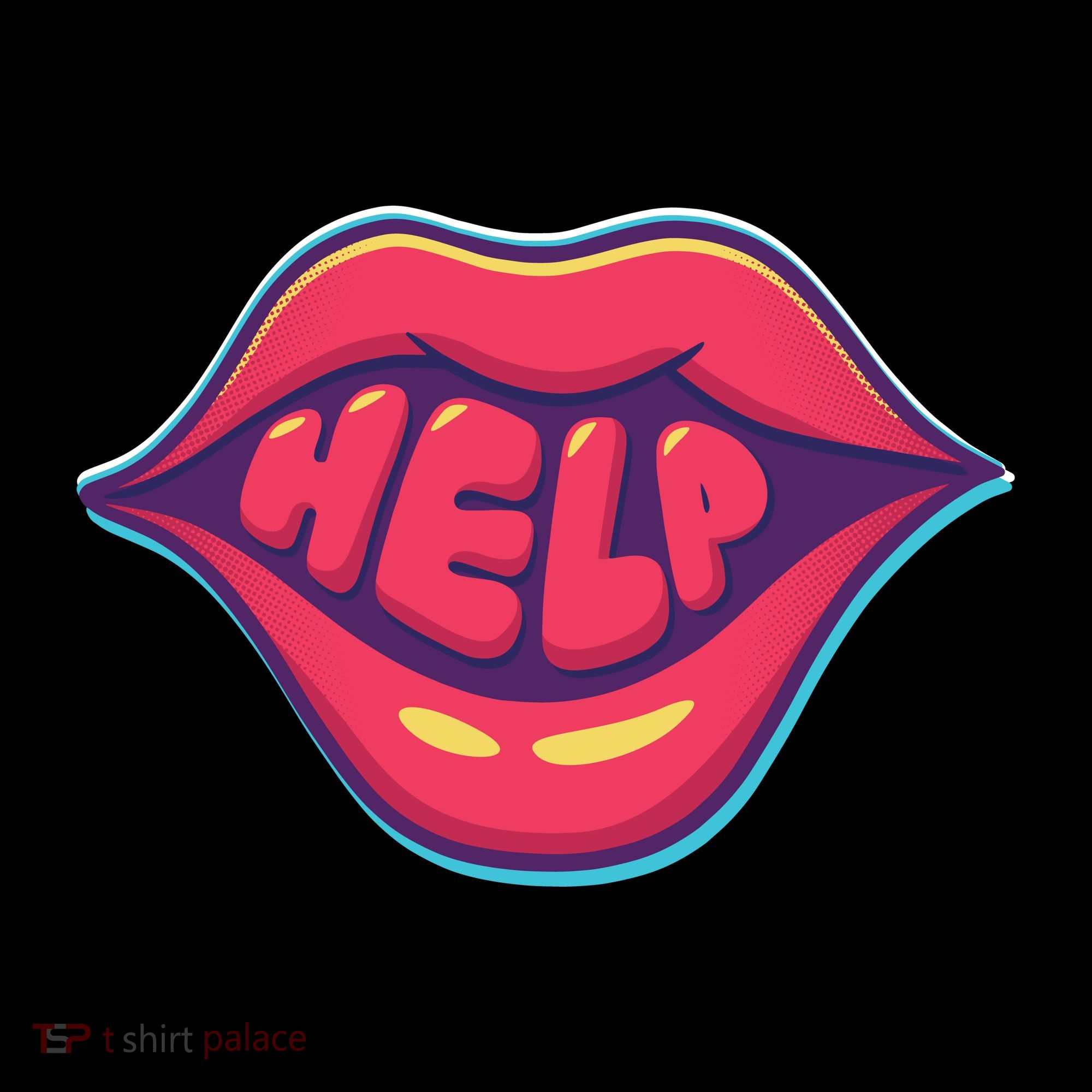Help Lips Toddler Hoodie