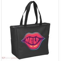Help Lips Tote Bag thumb 2
