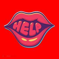 Help Lips Santa Hat thumb 1