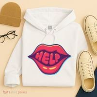 Help Lips Hoodie thumb 4
