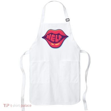Help Lips Apron