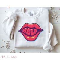 Help Lips Sweatshirt thumb 2