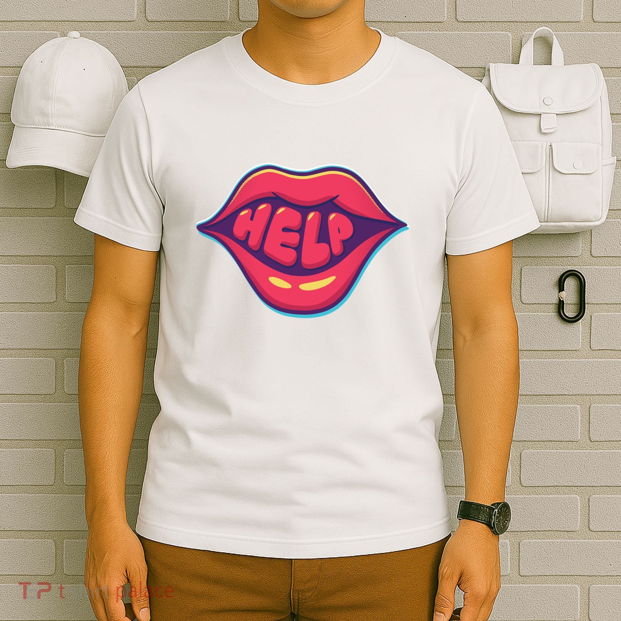 Help Lips T-Shirt
